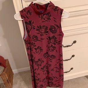 Burgundy Dress